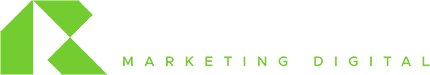 logo da RAC, com um R verde e o nome em branco